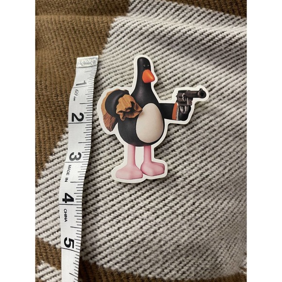 Vintage Other - Retro Punk Wallace and Gromit The Penguin Sticker